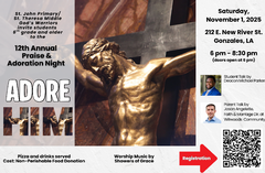 Open to all 6th graders and older.